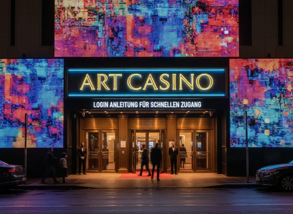 Art casino login Anleitung für schnellen Zugang